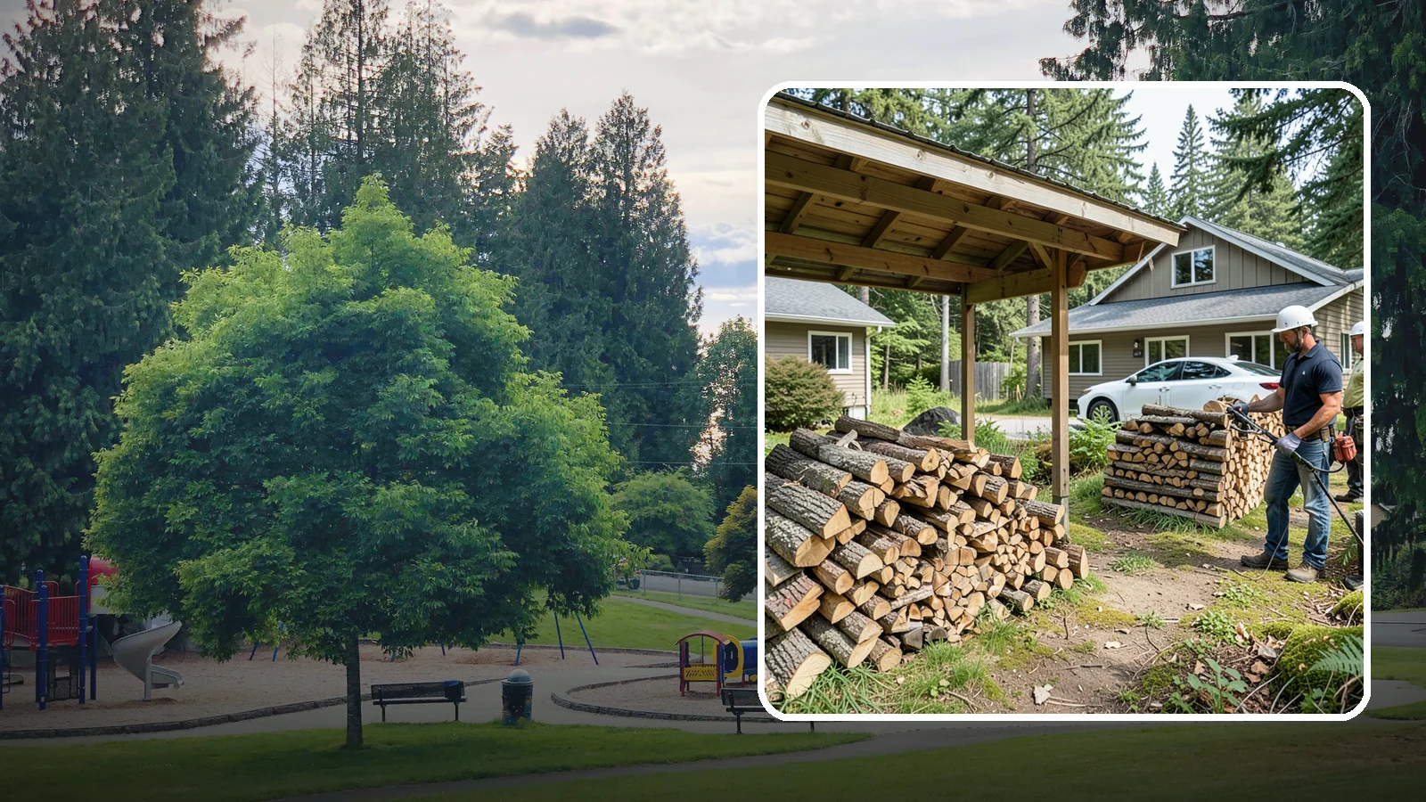 Firewood Moisture Testing in Bonney Lake, Pierce County, WA - Our firewood moisture testing measures the true dryness of your wood so you know it will light easily and burn cleanly.