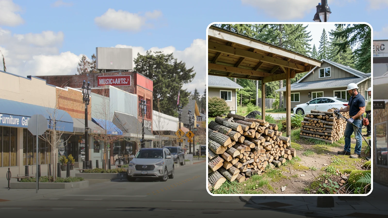 Firewood Moisture Testing in Bothell, King County, WA - Our firewood moisture testing measures the true dryness of your wood so you know it will light easily and burn cleanly.