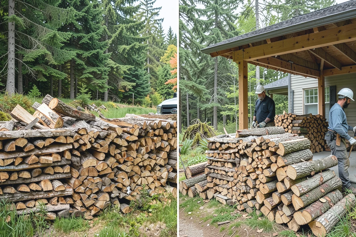 Firewood Moisture Testing in Buckley, Pierce County, WA - Schedule a visit or bring a sample to our yard