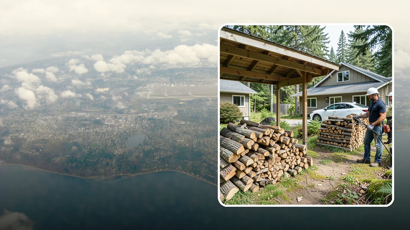Firewood Moisture Testing in Burien, King County, WA - Our firewood moisture testing measures the true dryness of your wood so you know it will light easily and burn cleanly.
