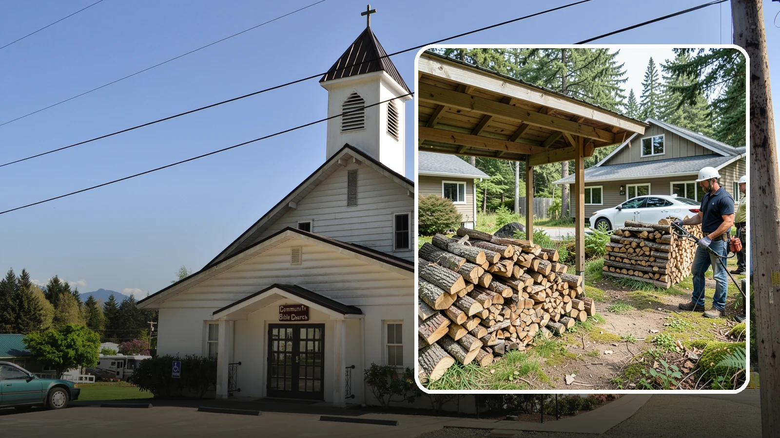 Firewood Moisture Testing in Concrete, Skagit County, WA - Our firewood moisture testing measures the true dryness of your wood so you know it will light easily and burn cleanly.