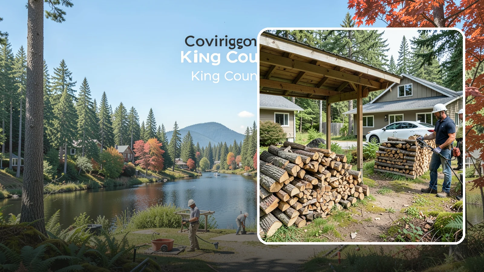 Firewood Moisture Testing in Covington, King County, WA - Our firewood moisture testing measures the true dryness of your wood so you know it will light easily and burn cleanly.