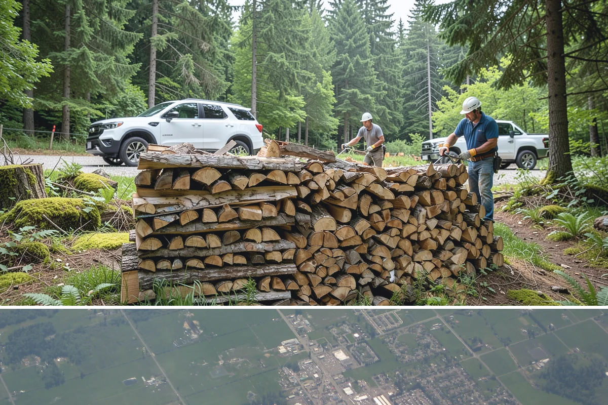 Firewood Moisture Testing in Enumclaw, King County, WA - Especially valuable in fall when you want to confirm your supply is dry before the heating season.