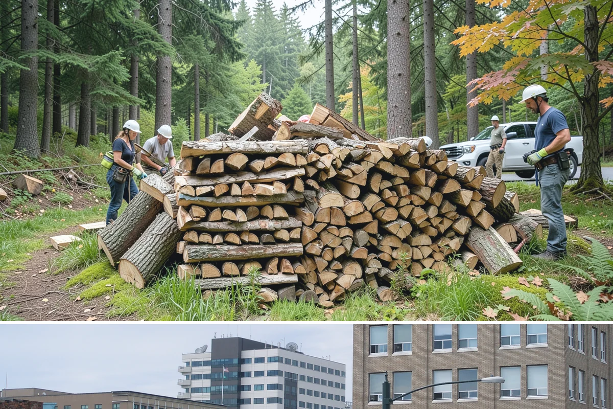 Firewood Moisture Testing in Everett, Snohomish County, WA - Especially valuable in fall when you want to confirm your supply is dry before the heating season.