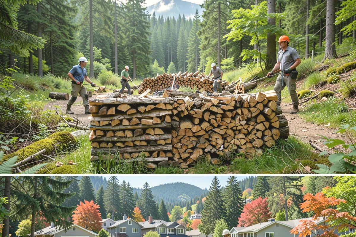 Firewood Moisture Testing in Fircrest, Pierce County, WA - Especially valuable in fall when you want to confirm your supply is dry before the heating season.
