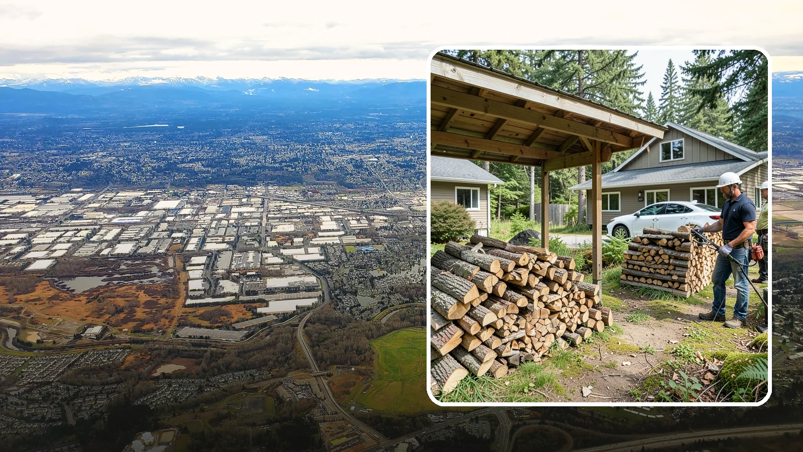 Firewood Moisture Testing in Kent, King County, WA - Our firewood moisture testing measures the true dryness of your wood so you know it will light easily and burn cleanly.