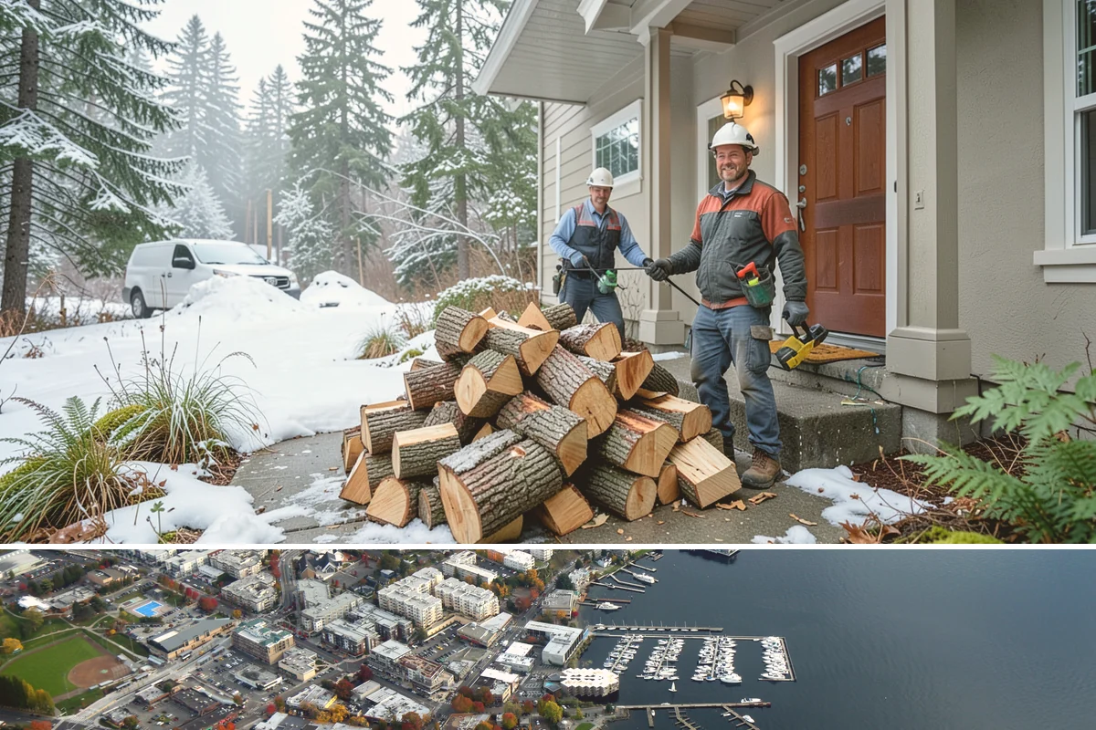 Firewood Moisture Testing in Kirkland, King County, WA - Especially valuable in fall when you want to confirm your supply is dry before the heating season.