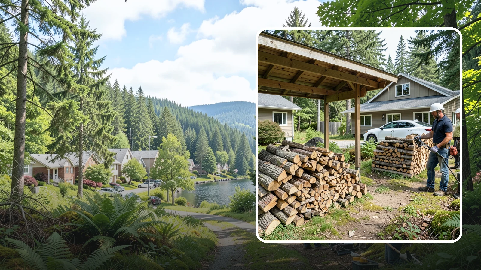 Firewood Moisture Testing in Lake Forest Park, King County, WA - Our firewood moisture testing measures the true dryness of your wood so you know it will light easily and burn cleanly.