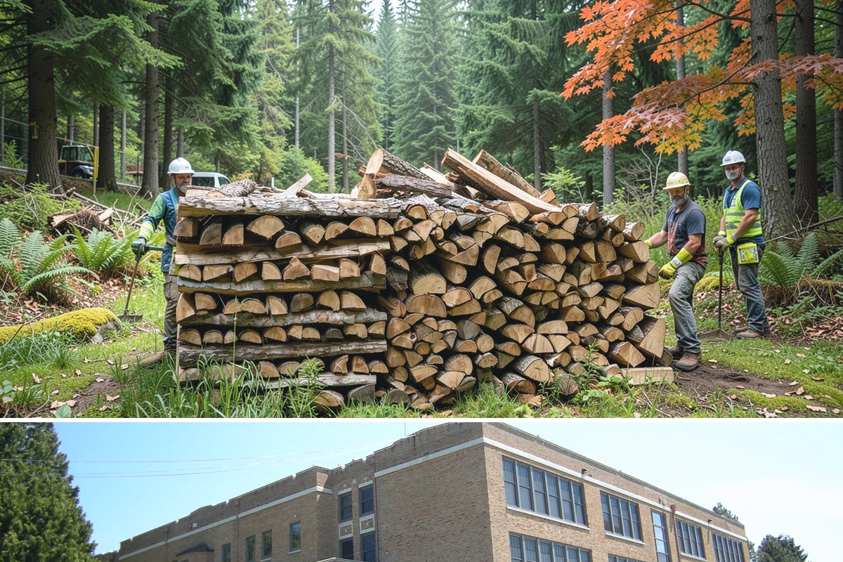 Firewood Moisture Testing in Maple Valley, King County, WA - Especially valuable in fall when you want to confirm your supply is dry before the heating season.