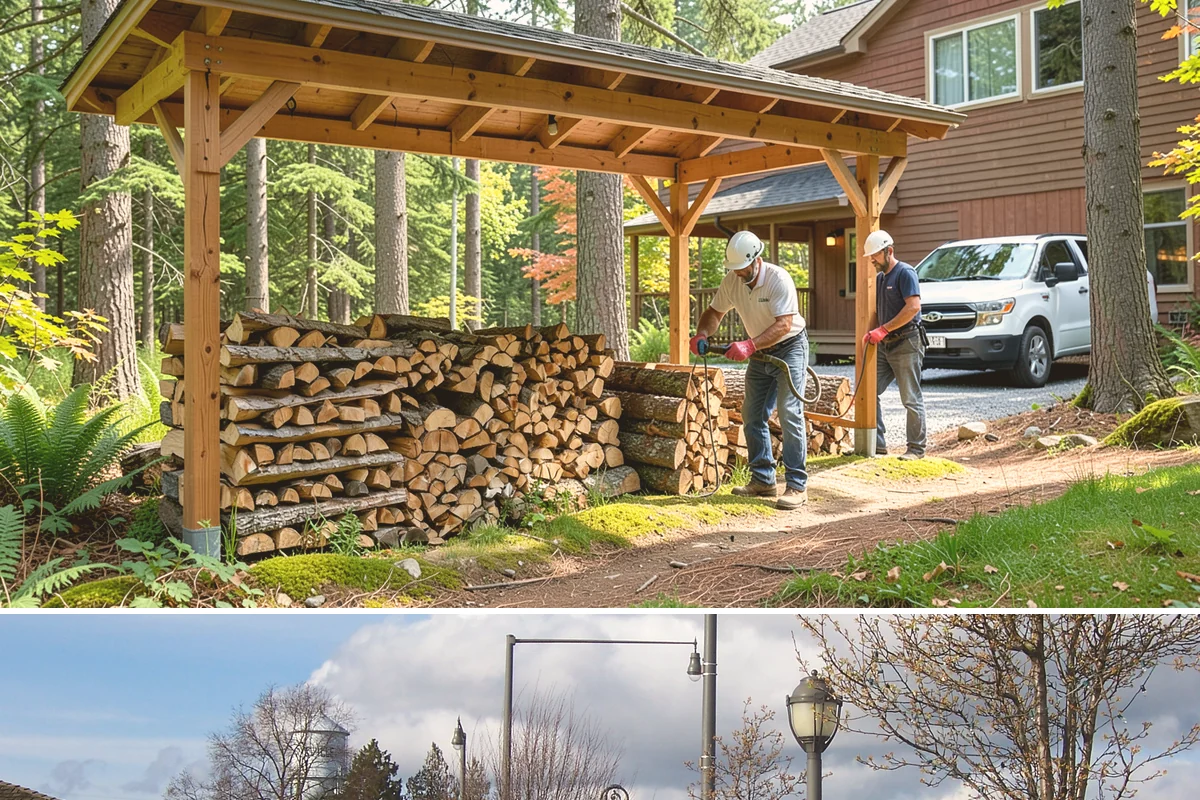 Firewood Moisture Testing in Marysville, Snohomish County, WA - Especially valuable in fall when you want to confirm your supply is dry before the heating season.