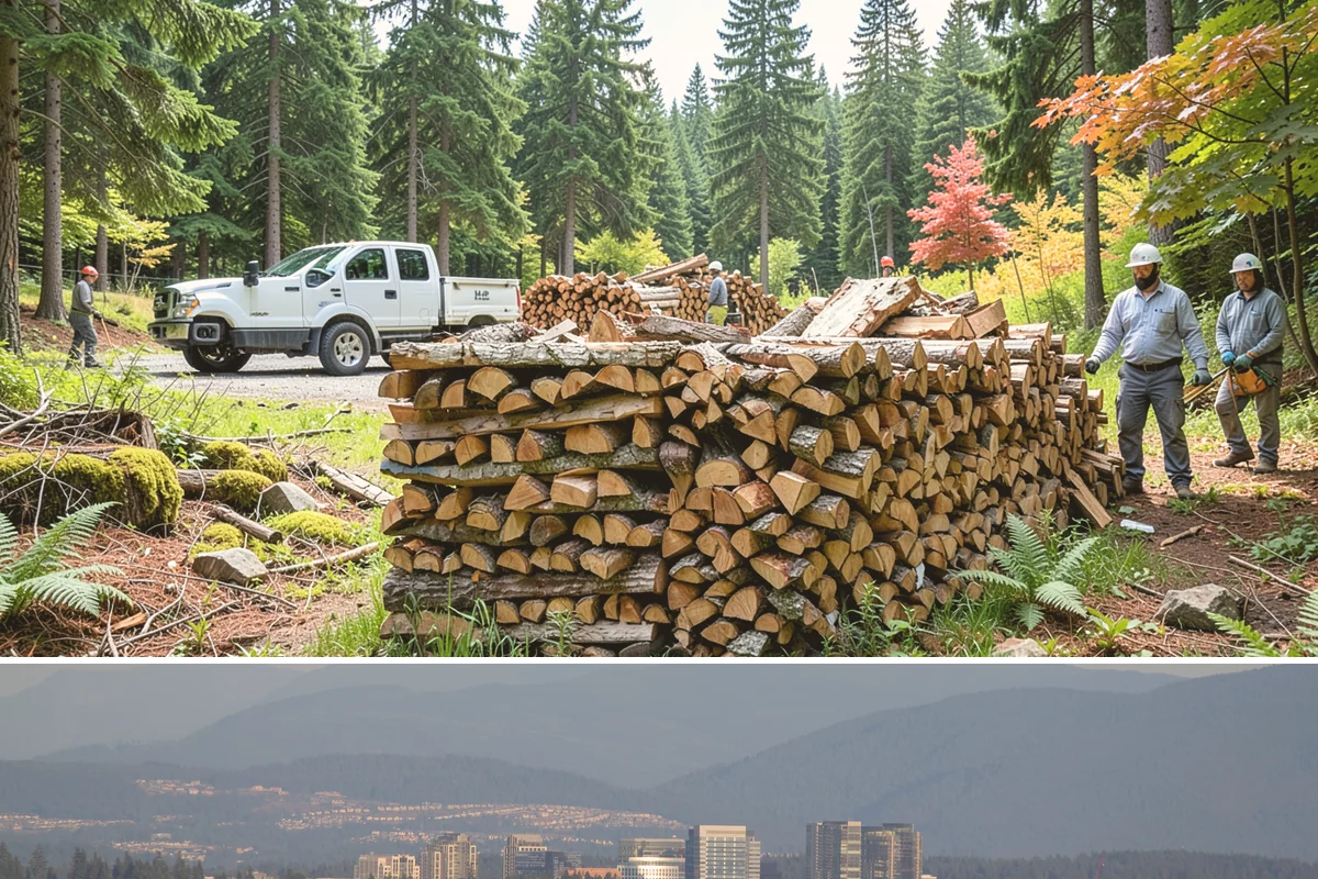 Firewood Moisture Testing in Medina, King County, WA - Especially valuable in fall when you want to confirm your supply is dry before the heating season.