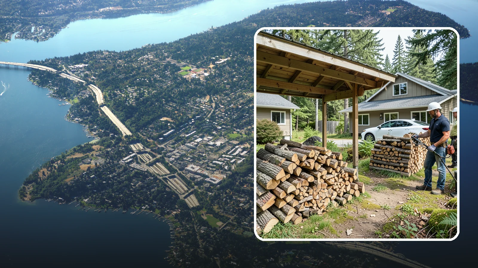 Firewood Moisture Testing in Mercer Island, King County, WA - Our firewood moisture testing measures the true dryness of your wood so you know it will light easily and burn cleanly.