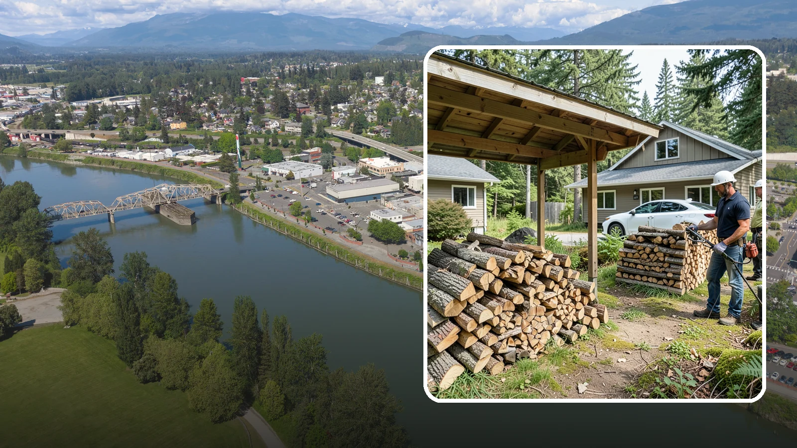 Firewood Moisture Testing in Mount Vernon, Skagit County, WA - Our firewood moisture testing measures the true dryness of your wood so you know it will light easily and burn cleanly.
