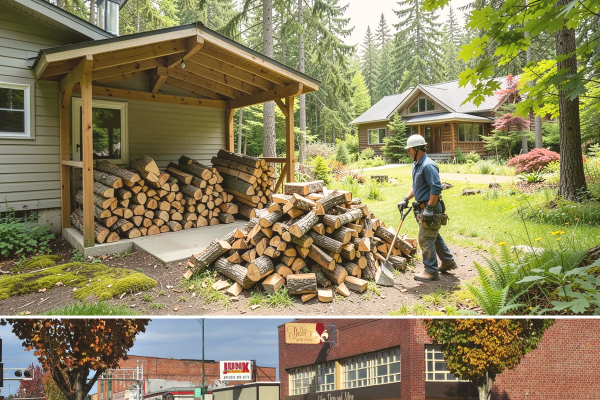 Firewood Moisture Testing in Puyallup, Pierce County, WA - Especially valuable in fall when you want to confirm your supply is dry before the heating season.
