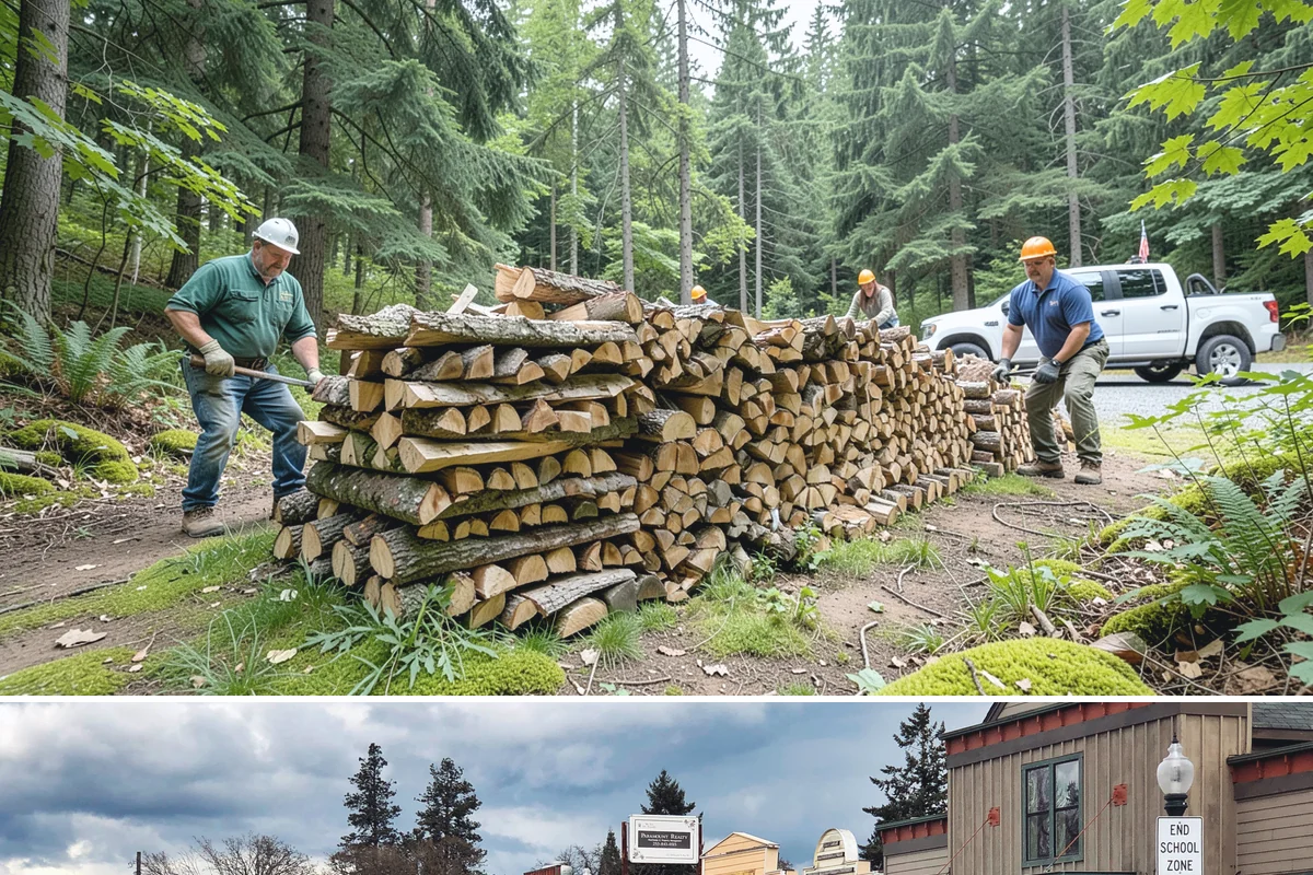 Firewood Moisture Testing in Roy, Pierce County, WA - Especially valuable in fall when you want to confirm your supply is dry before the heating season.