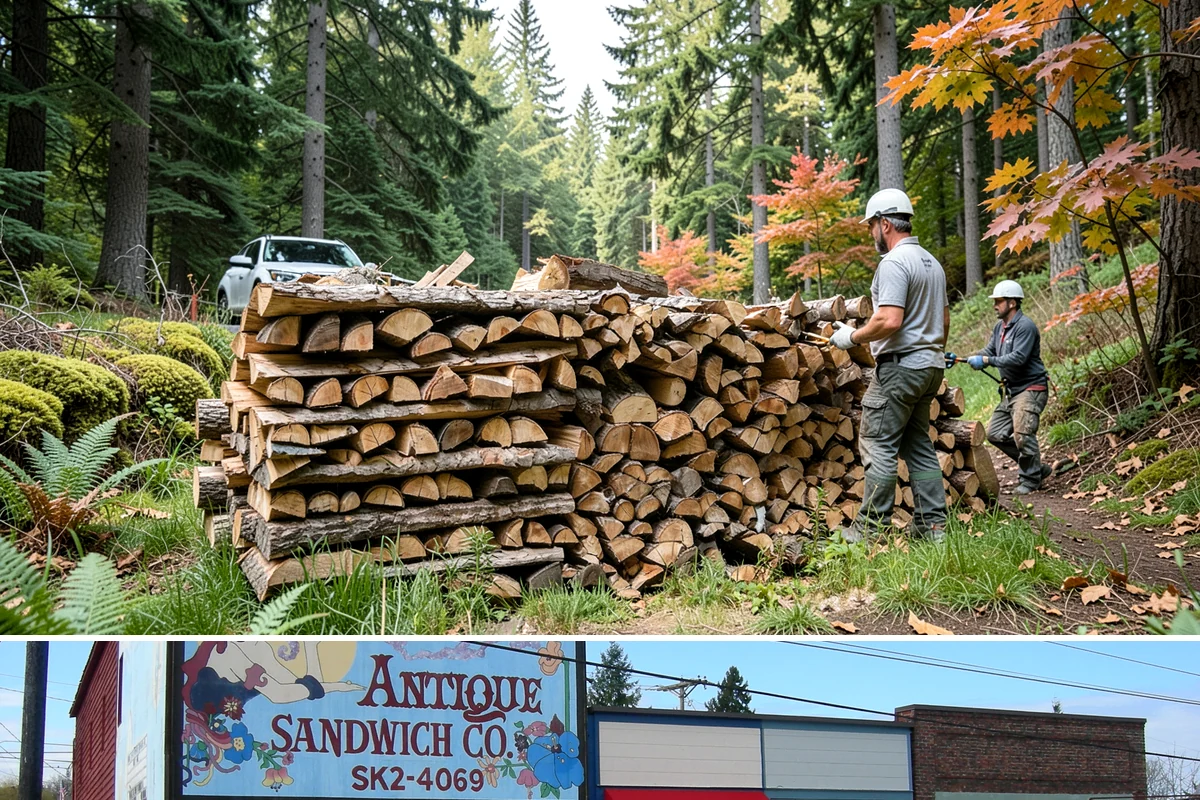 Firewood Moisture Testing in Ruston, Pierce County, WA - Especially valuable in fall when you want to confirm your supply is dry before the heating season.