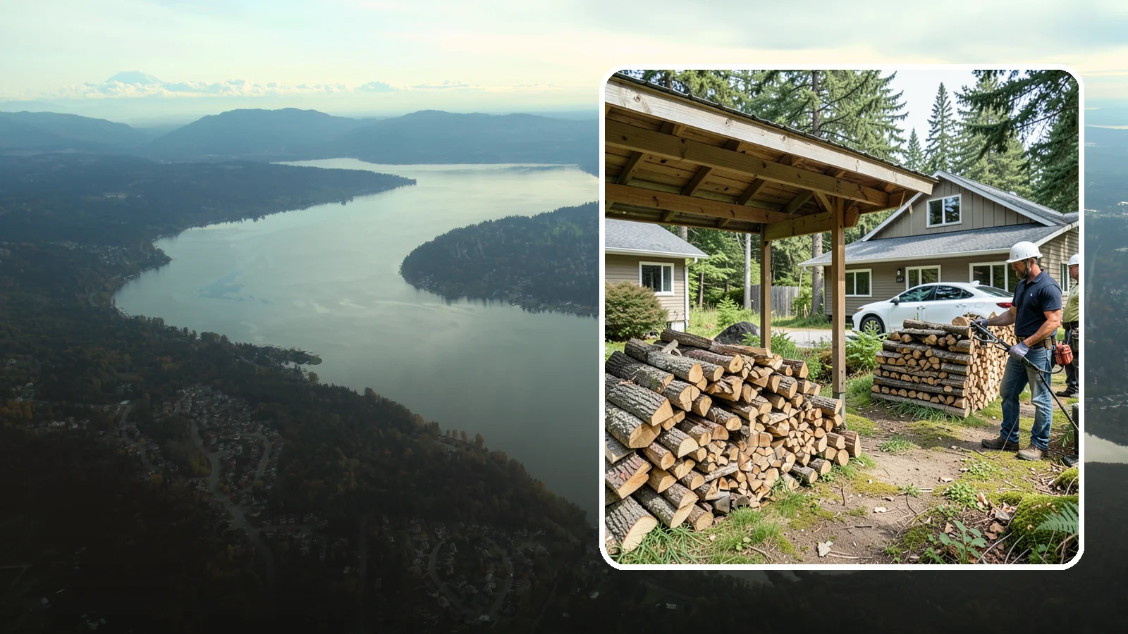 Firewood Moisture Testing in Sammamish, King County, WA - Our firewood moisture testing measures the true dryness of your wood so you know it will light easily and burn cleanly.