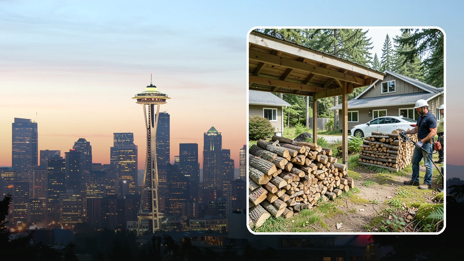 Firewood Moisture Testing in Seattle, King County, WA - Our firewood moisture testing measures the true dryness of your wood so you know it will light easily and burn cleanly.