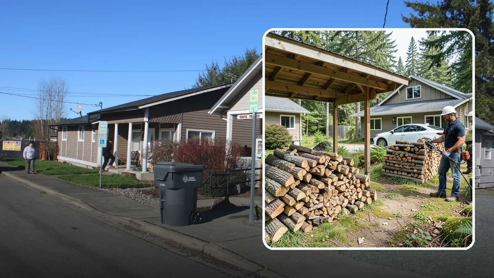 Firewood Moisture Testing in South Prairie, Pierce County, WA - Our firewood moisture testing measures the true dryness of your wood so you know it will light easily and burn cleanly.
