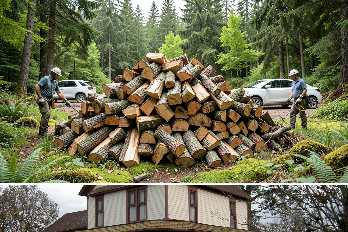 Firewood Moisture Testing in Sumner, Pierce County, WA - Especially valuable in fall when you want to confirm your supply is dry before the heating season.