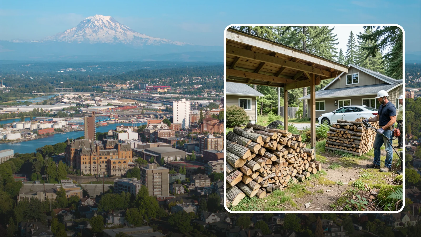 Firewood Moisture Testing in Tacoma, Pierce County, WA - Our firewood moisture testing measures the true dryness of your wood so you know it will light easily and burn cleanly.