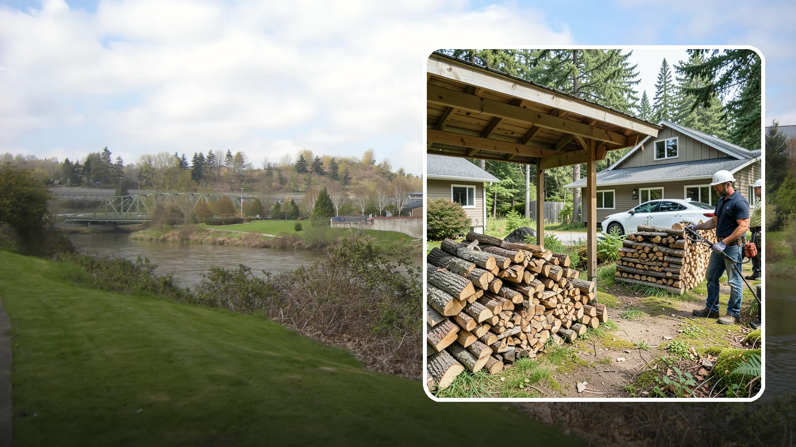 Firewood Moisture Testing in Tukwila, King County, WA - Our firewood moisture testing measures the true dryness of your wood so you know it will light easily and burn cleanly.
