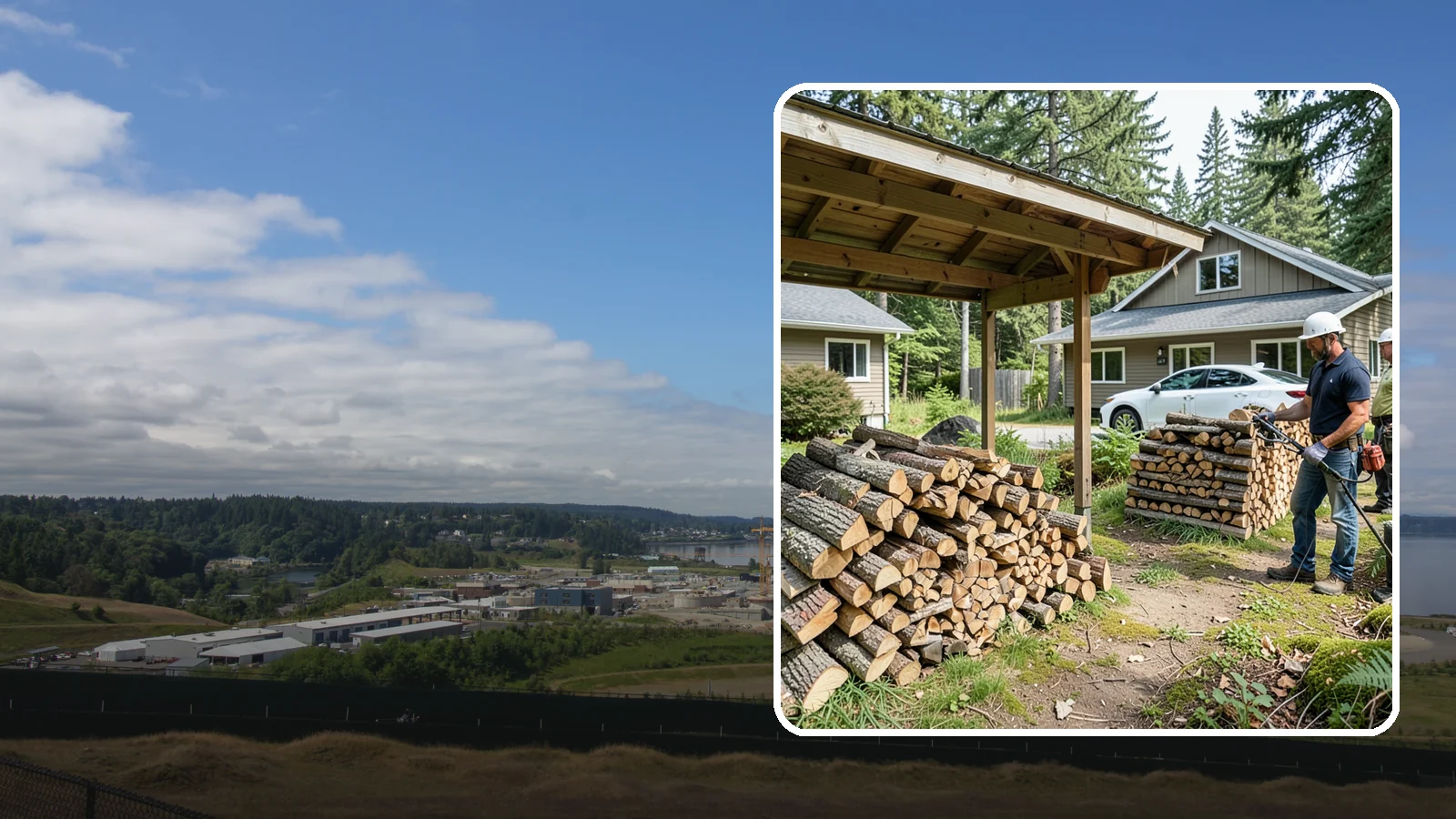 Firewood Moisture Testing in University Place, Pierce County, WA - Our firewood moisture testing measures the true dryness of your wood so you know it will light easily and burn cleanly.