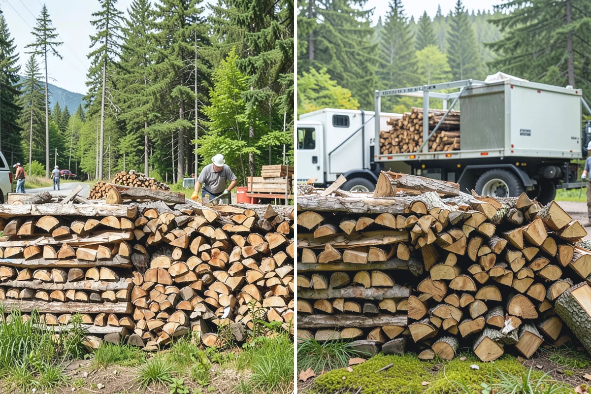 Firewood Moisture Testing in Wilkeson, Pierce County, WA - Schedule a visit or bring a sample to our yard