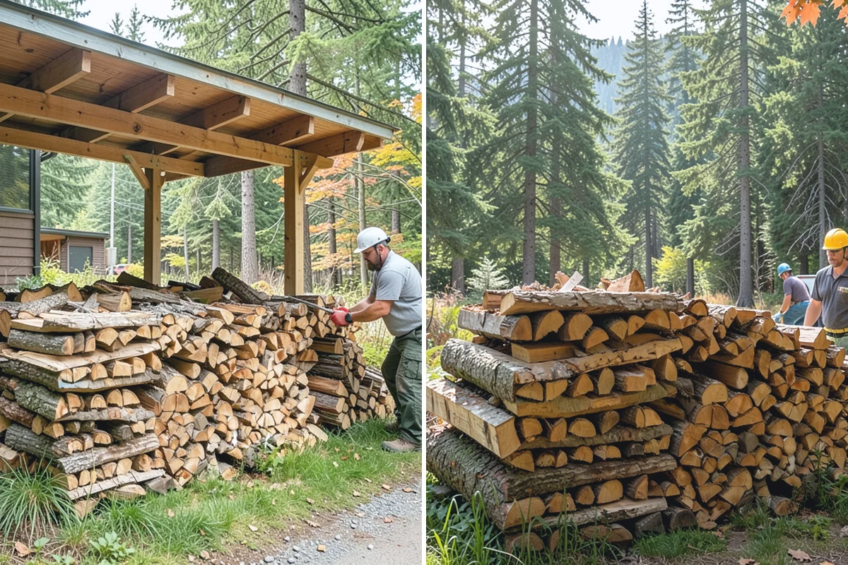Firewood Moisture Testing in Woodinville, King County, WA - Schedule a visit or bring a sample to our yard