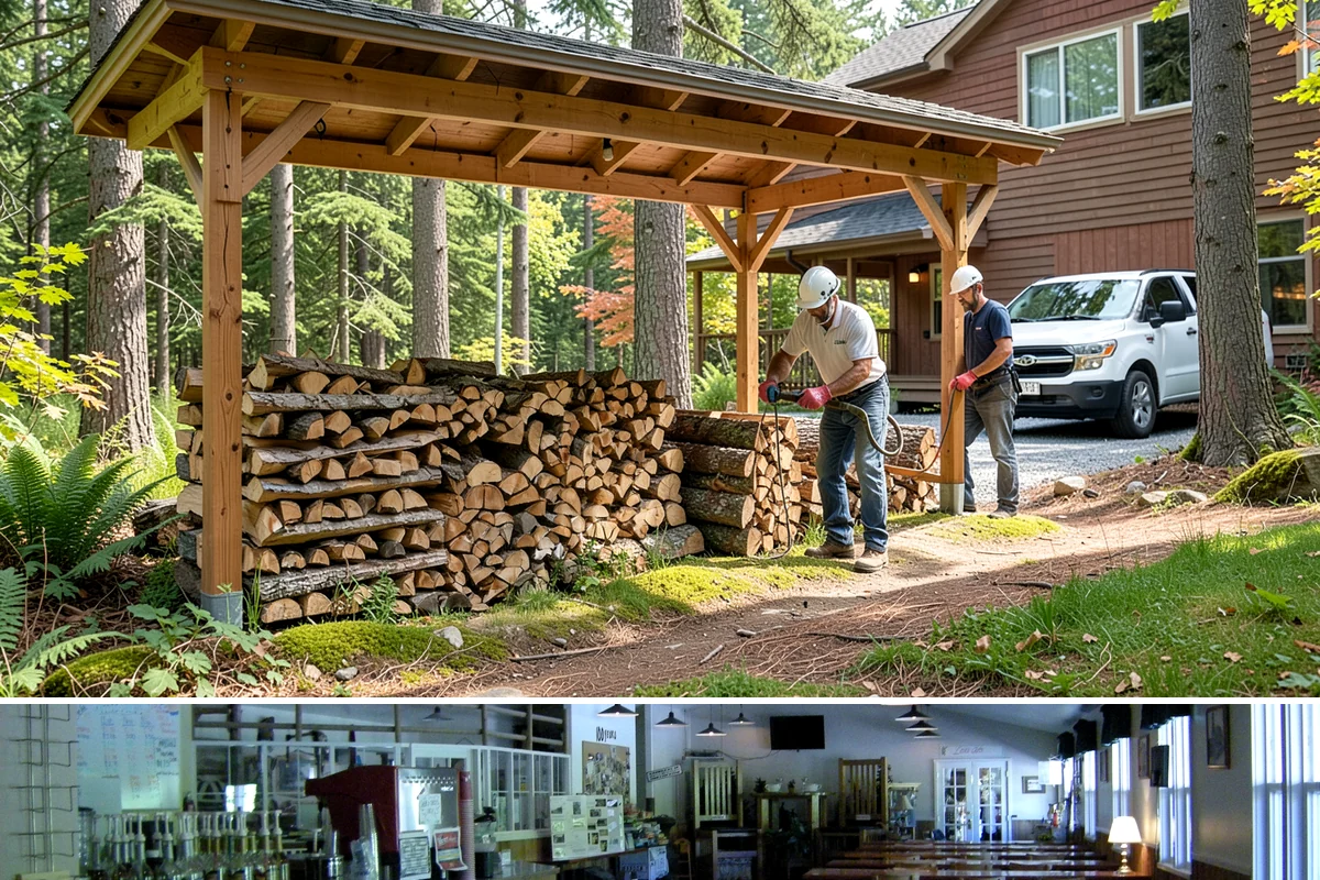 Firewood Order Planning in Black Diamond, King County, WA - Best done in spring or summer so your full-year supply plan is ready before winter arrives.