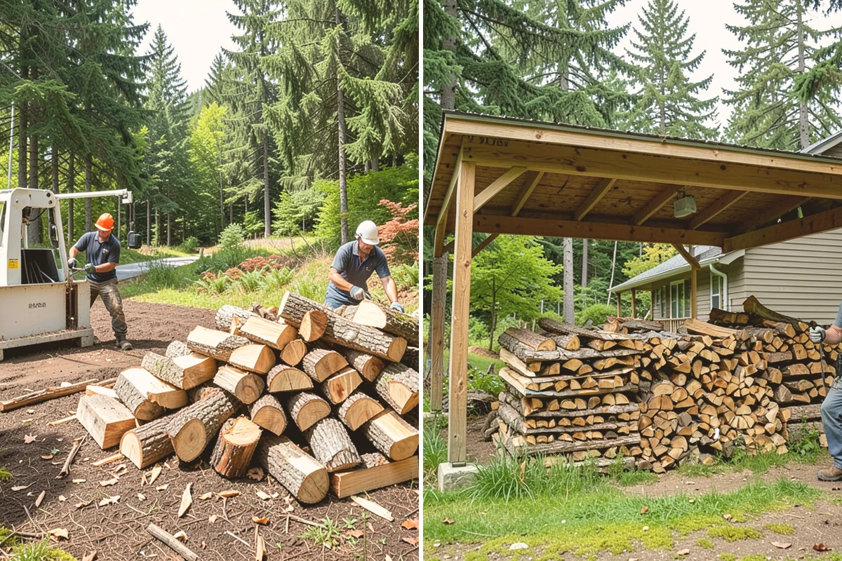 Firewood Order Planning in Brier, Snohomish County, WA - Review your usage, storage, and seasonal patterns