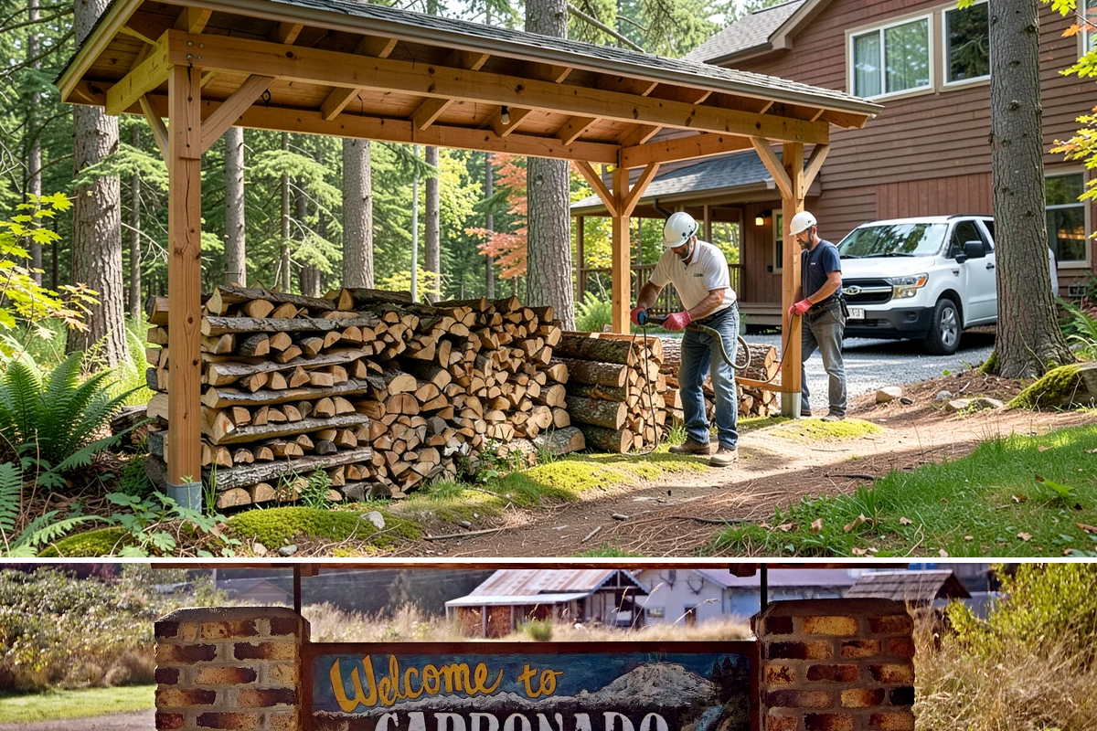 Firewood Order Planning in Carbonado, Pierce County, WA - Best done in spring or summer so your full-year supply plan is ready before winter arrives.