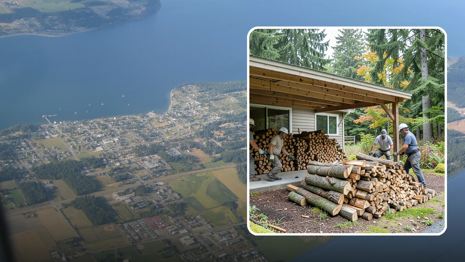 Firewood Order Planning in Coupeville, Island County, WA - Our firewood order planning helps you map out quantities, timing, and deliveries so your supply lines up with your needs all year.