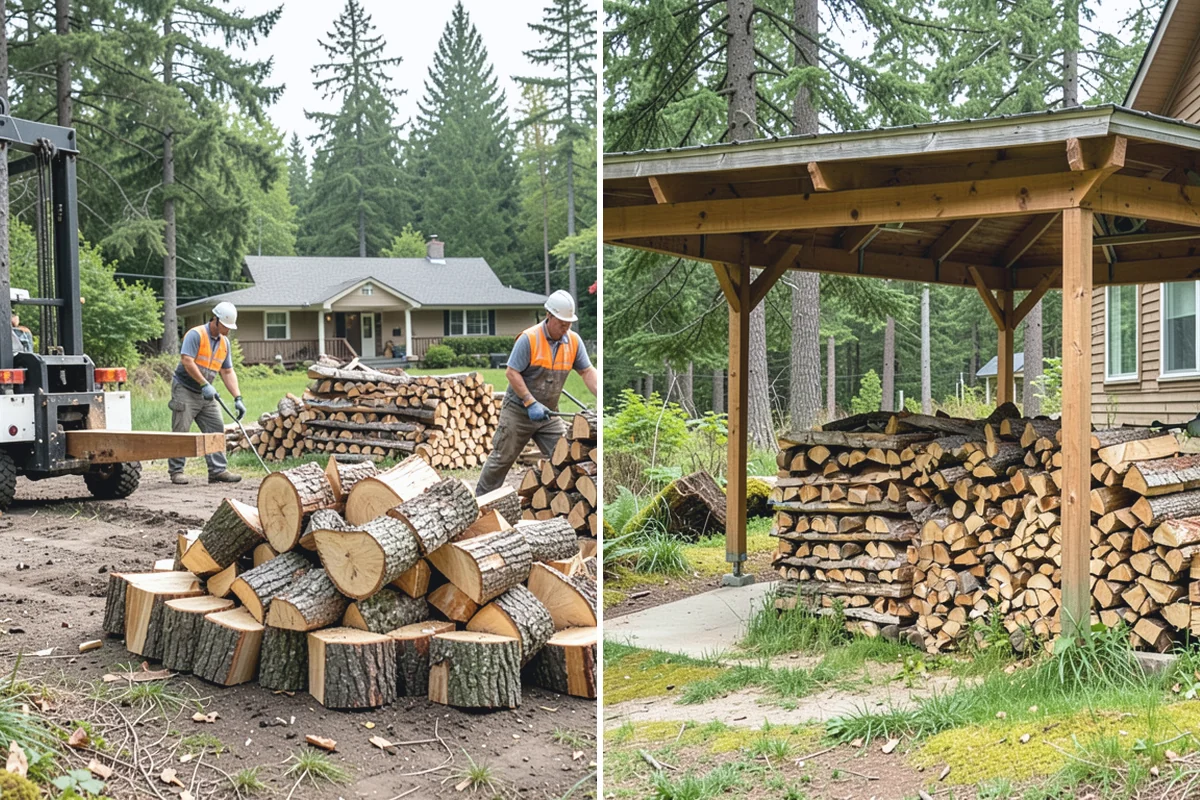 Firewood Order Planning in Coupeville, Island County, WA - Review your usage, storage, and seasonal patterns
