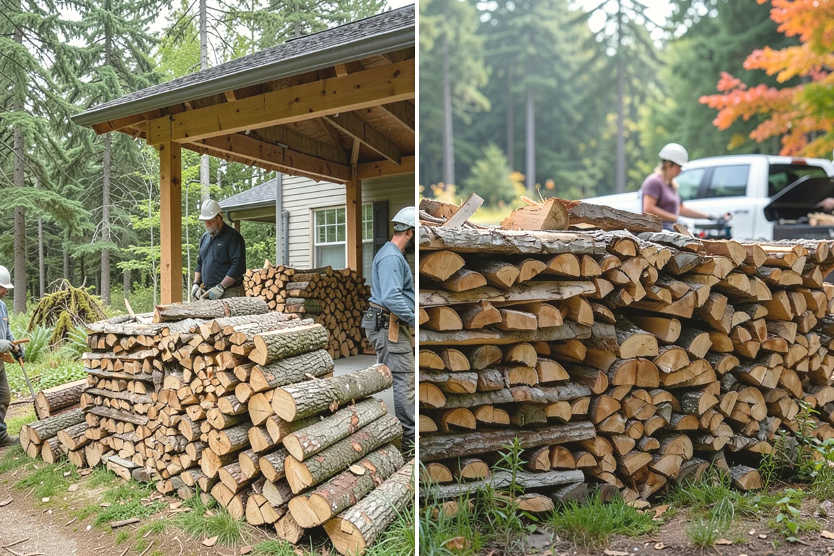 Firewood Order Planning in Covington, King County, WA - Review your usage, storage, and seasonal patterns