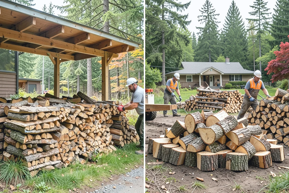 Firewood Order Planning in Des Moines, King County, WA - Review your usage, storage, and seasonal patterns