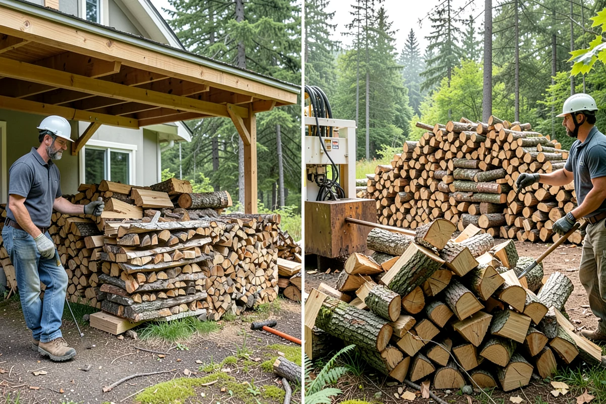 Firewood Order Planning in DuPont, Pierce County, WA - Review your usage, storage, and seasonal patterns
