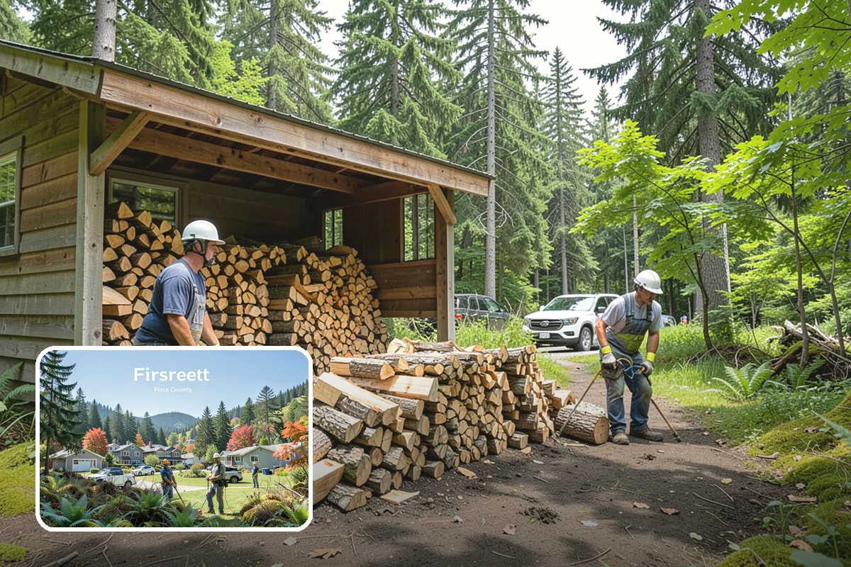 Firewood Order Planning in Fircrest, Pierce County, WA - A clear plan that prevents shortages and overbuying