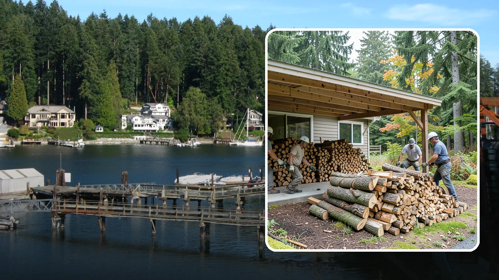 Firewood Order Planning in Gig Harbor, Pierce County, WA - Our firewood order planning helps you map out quantities, timing, and deliveries so your supply lines up with your needs all year.