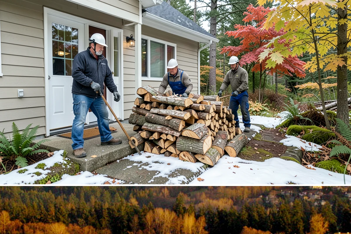 Firewood Order Planning in Kenmore, King County, WA - Best done in spring or summer so your full-year supply plan is ready before winter arrives.