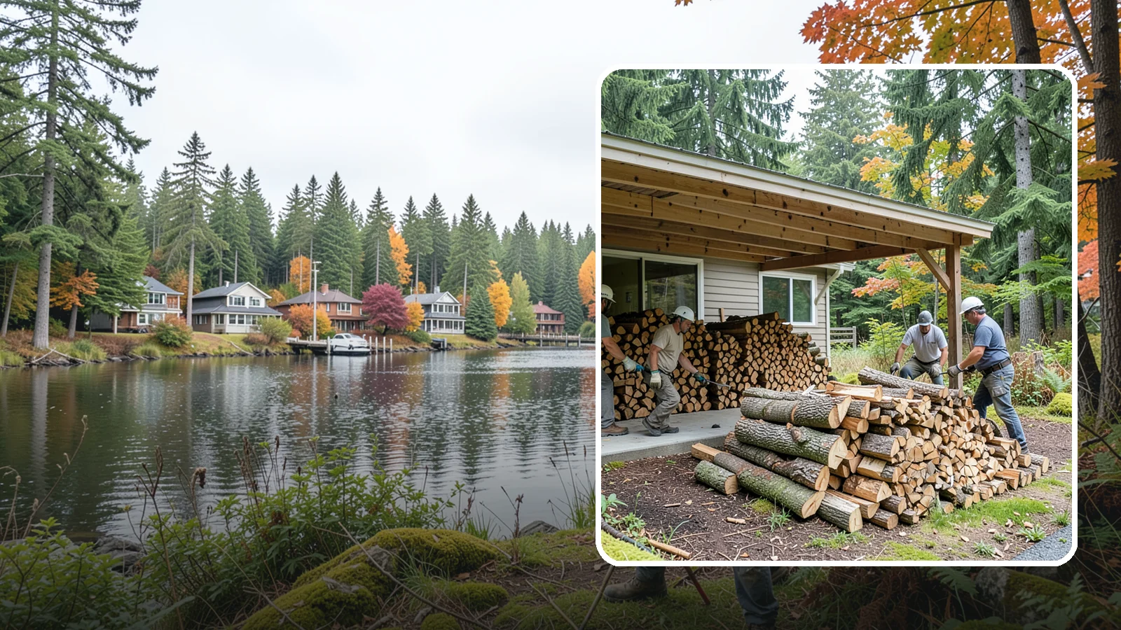 Firewood Order Planning in La Conner, Skagit County, WA - Our firewood order planning helps you map out quantities, timing, and deliveries so your supply lines up with your needs all year.