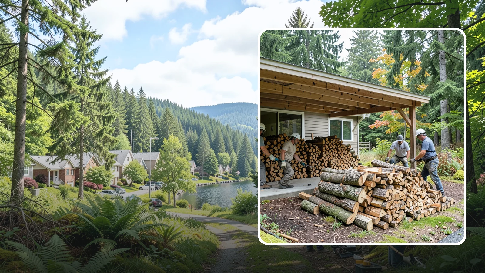 Firewood Order Planning in Lake Forest Park, King County, WA - Our firewood order planning helps you map out quantities, timing, and deliveries so your supply lines up with your needs all year.
