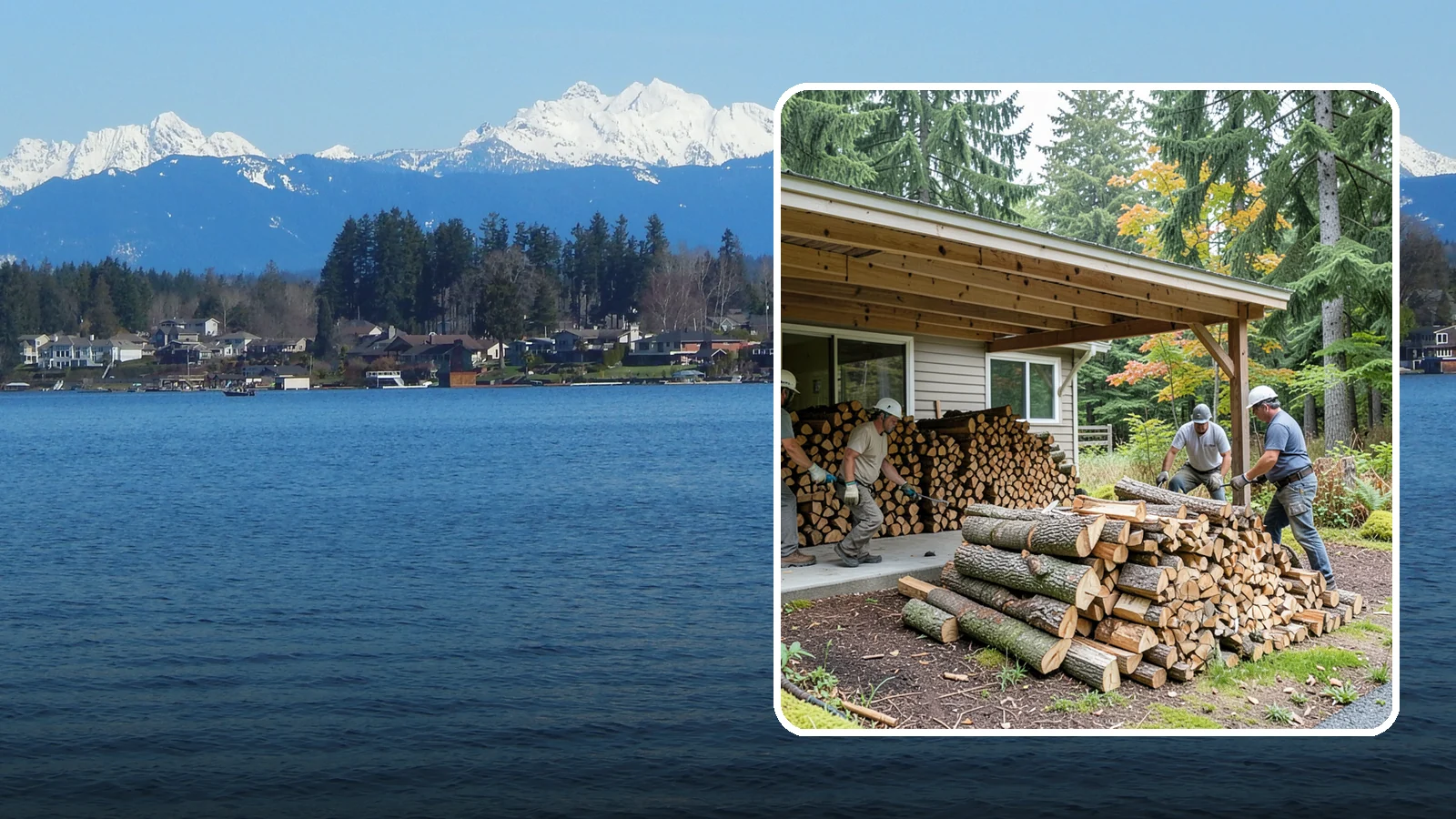 Firewood Order Planning in Lake Stevens, Snohomish County, WA - Our firewood order planning helps you map out quantities, timing, and deliveries so your supply lines up with your needs all year.
