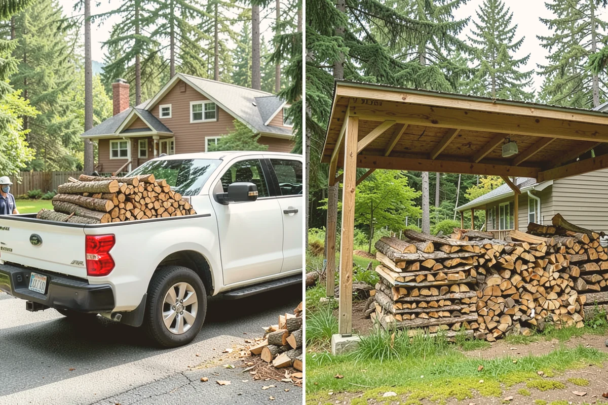 Firewood Order Planning in Langley, Island County, WA - Review your usage, storage, and seasonal patterns