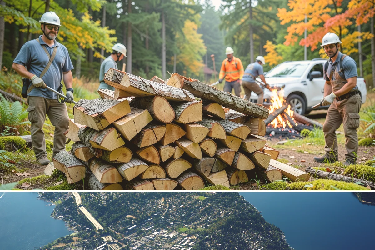 Firewood Order Planning in Mercer Island, King County, WA - Best done in spring or summer so your full-year supply plan is ready before winter arrives.