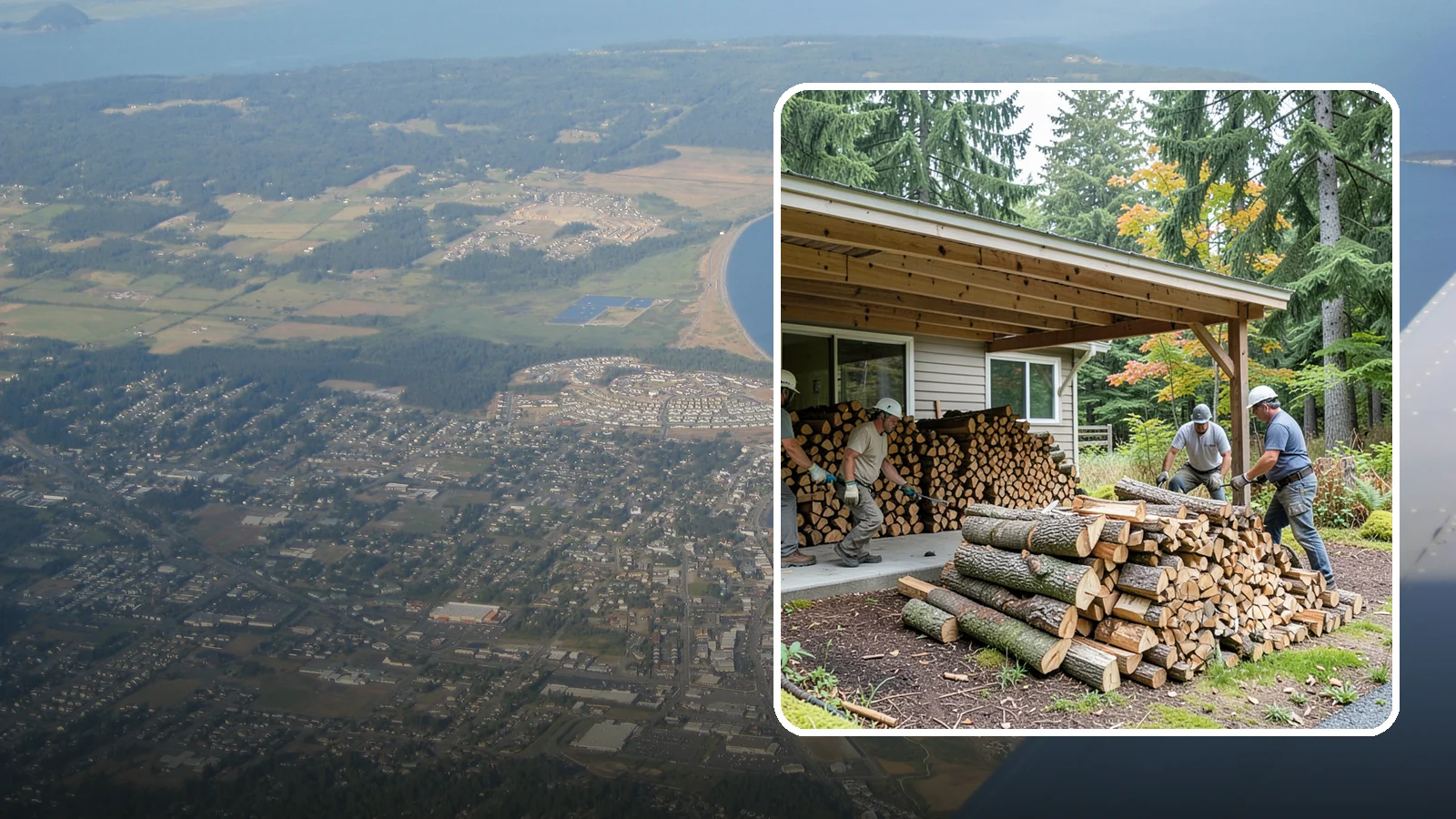 Firewood Order Planning in Oak Harbor, Island County, WA - Our firewood order planning helps you map out quantities, timing, and deliveries so your supply lines up with your needs all year.