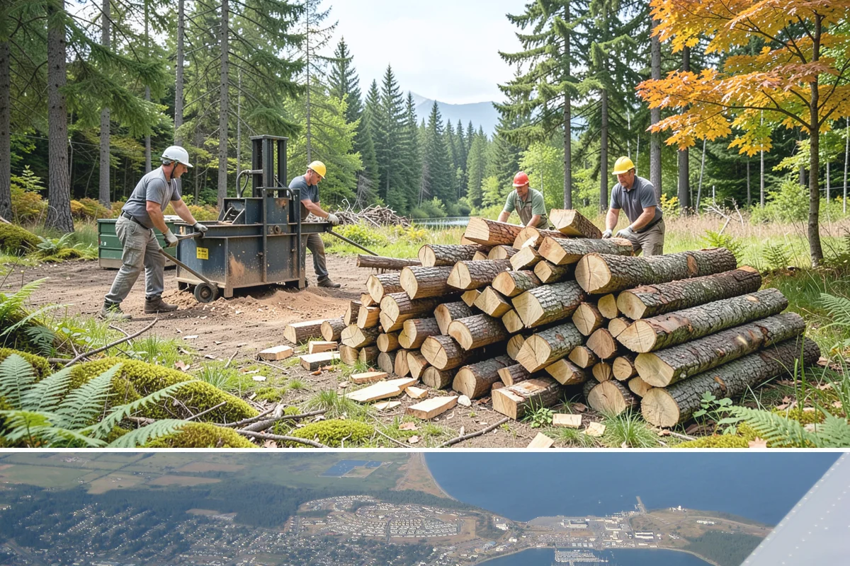 Firewood Order Planning in Oak Harbor, Island County, WA - Best done in spring or summer so your full-year supply plan is ready before winter arrives.