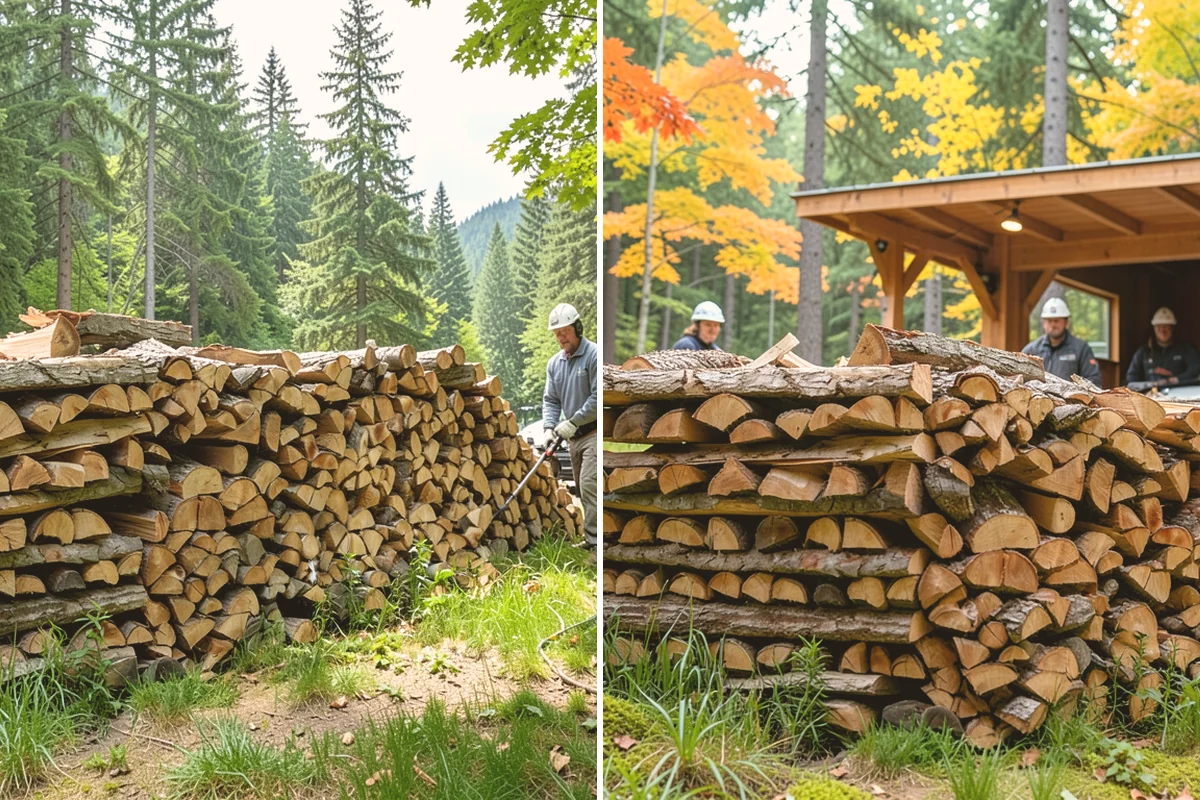 Firewood Order Planning in Orting, Pierce County, WA - Review your usage, storage, and seasonal patterns