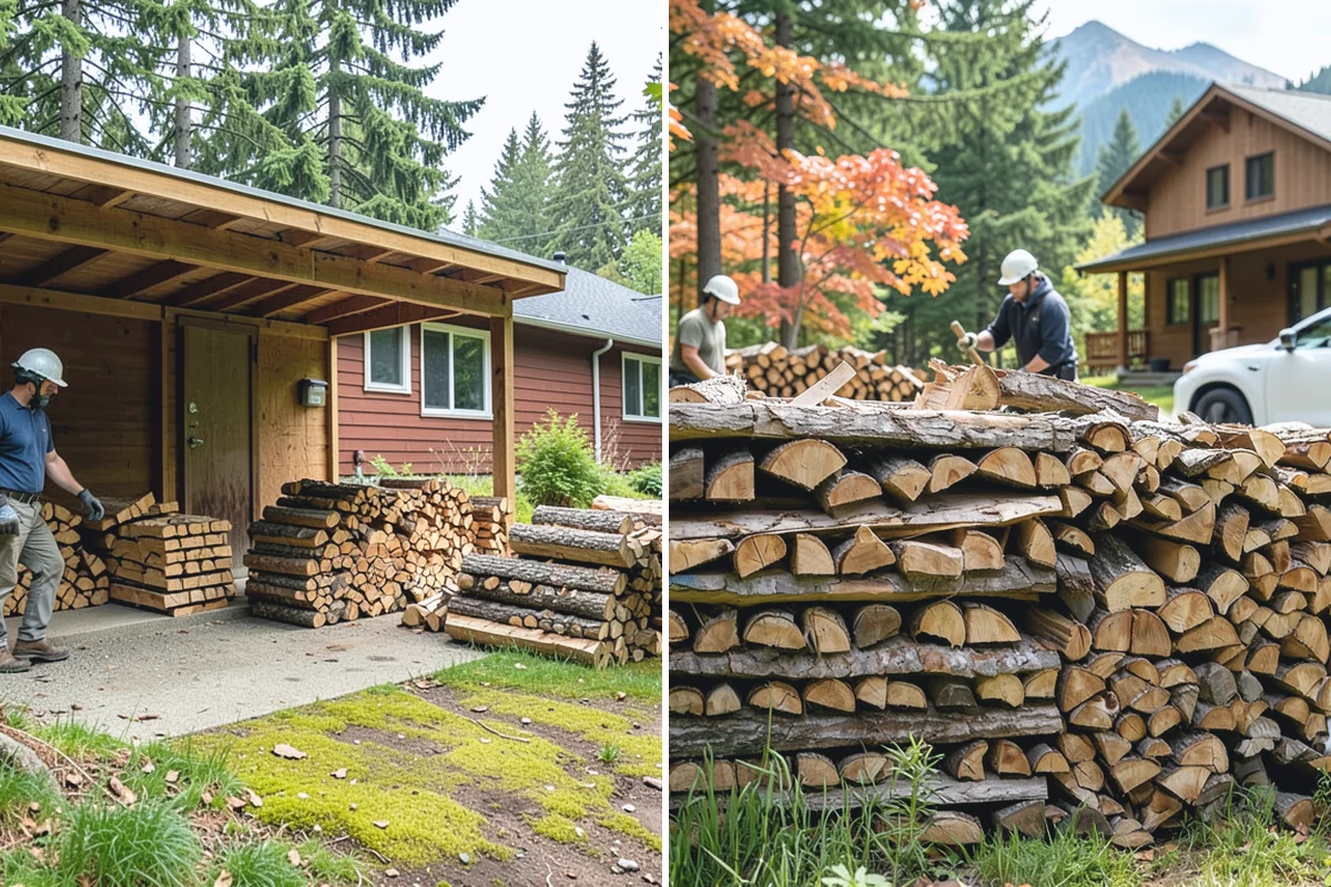 Firewood Order Planning in Roy, Pierce County, WA - Review your usage, storage, and seasonal patterns
