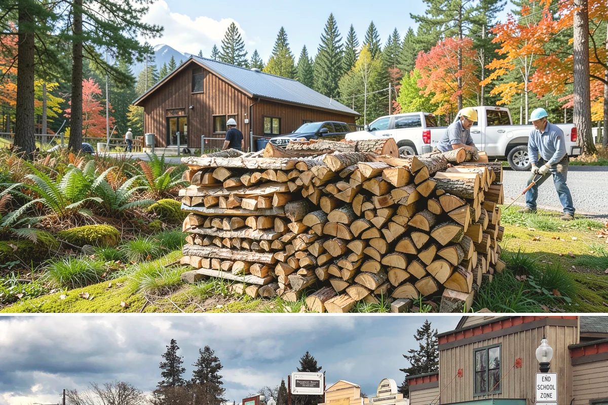 Firewood Order Planning in Roy, Pierce County, WA - Best done in spring or summer so your full-year supply plan is ready before winter arrives.